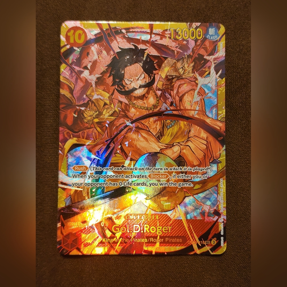 Gol.D.Roger OP09-118 SEC One Piece cardgame